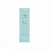 Number 5 SILVER Metal Cake Topper