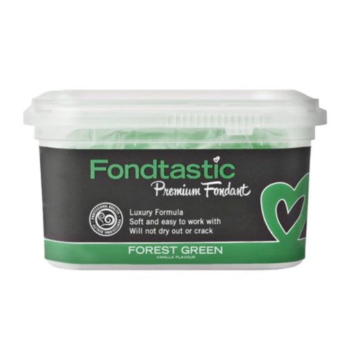Fondtastic Forest Green 250g Fondant