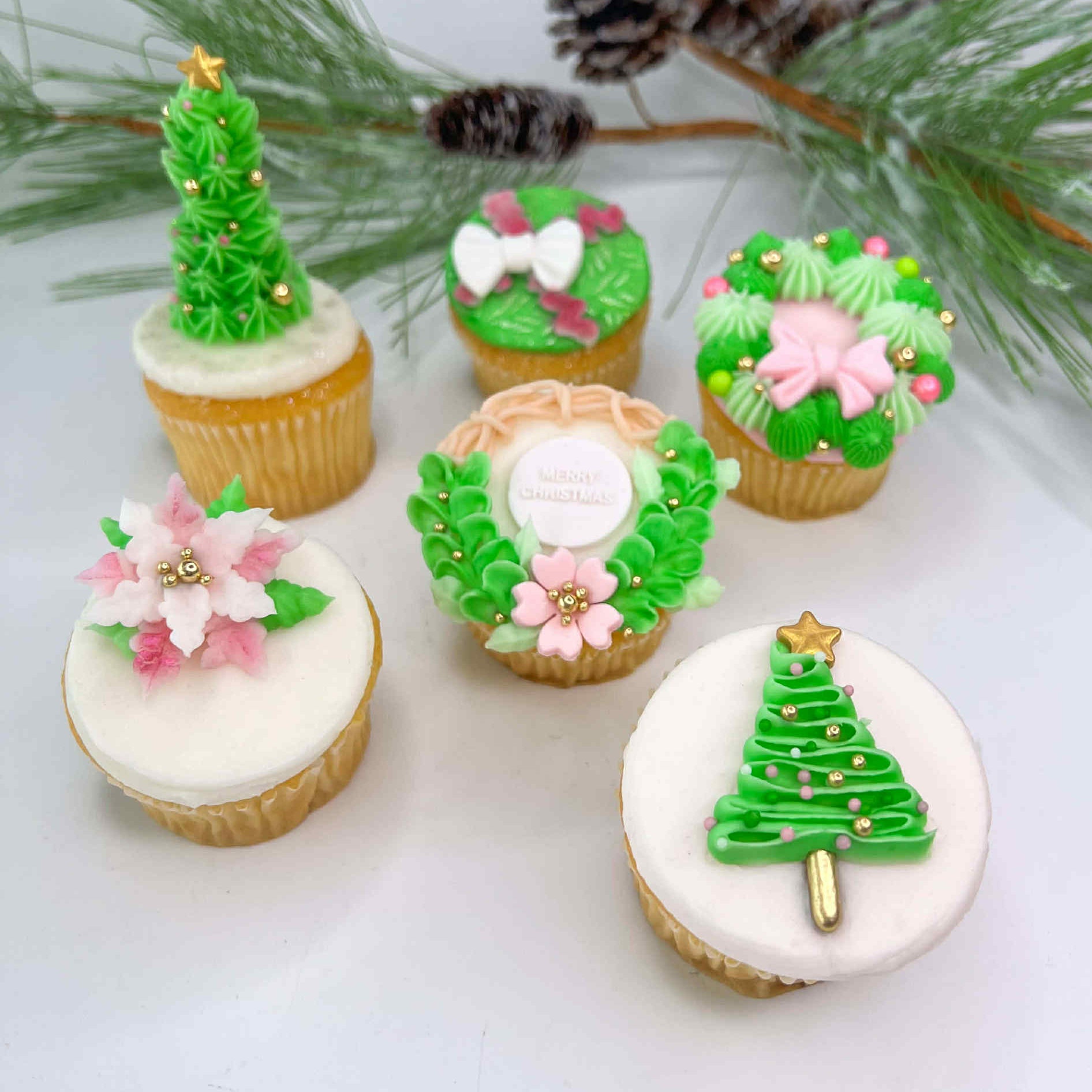 Christmas Pastel Cupcakes, Tuesday 23rd December,10am-12noon, Nunawading