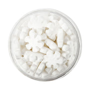 White XL Snowflakes Sprinkles 60g