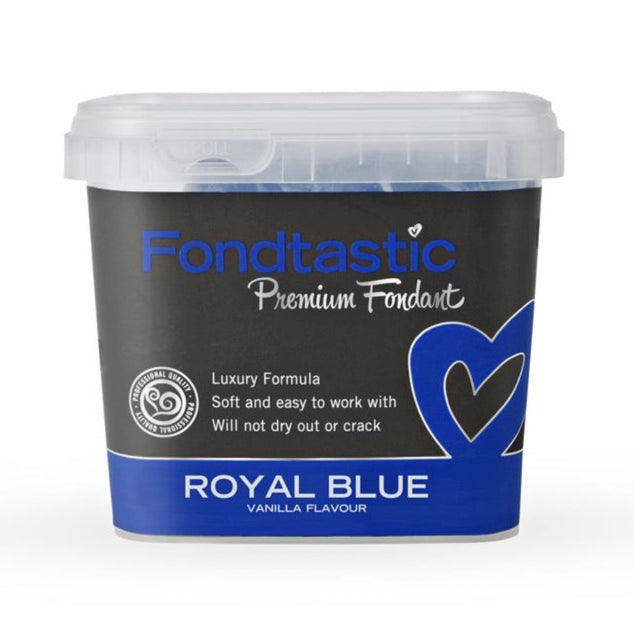Fondtastic Royal Blue 1kg Premium Fondant