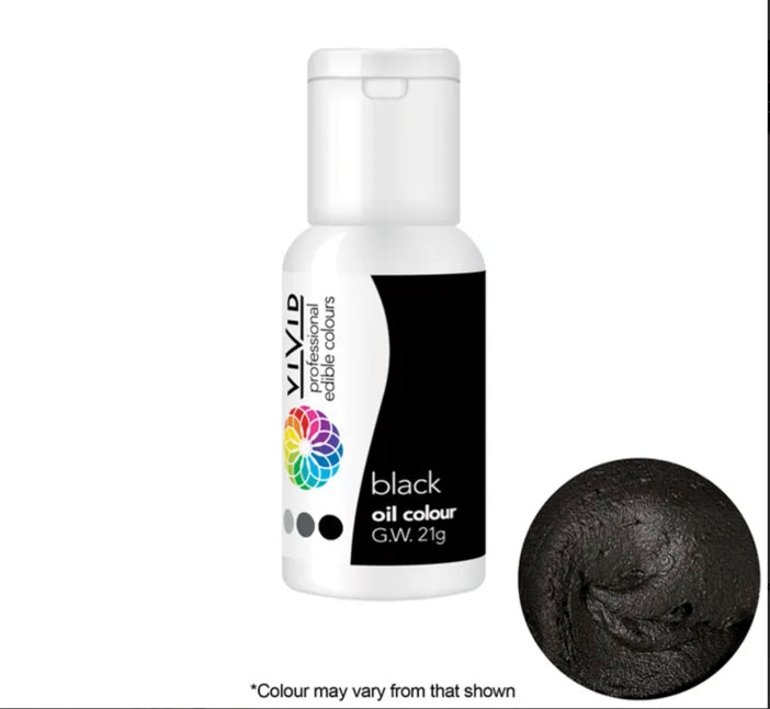 VIVID OIL COLOUR BLACK 21G