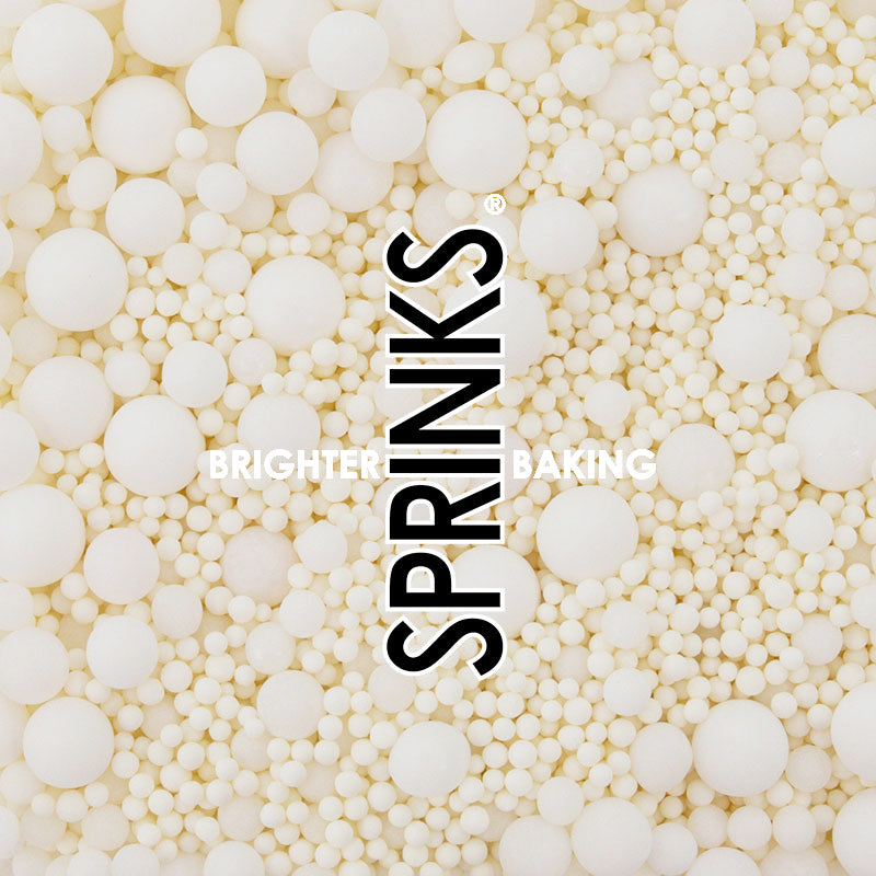 Pro Series White Bubble Bubble Sprinkles 2kg