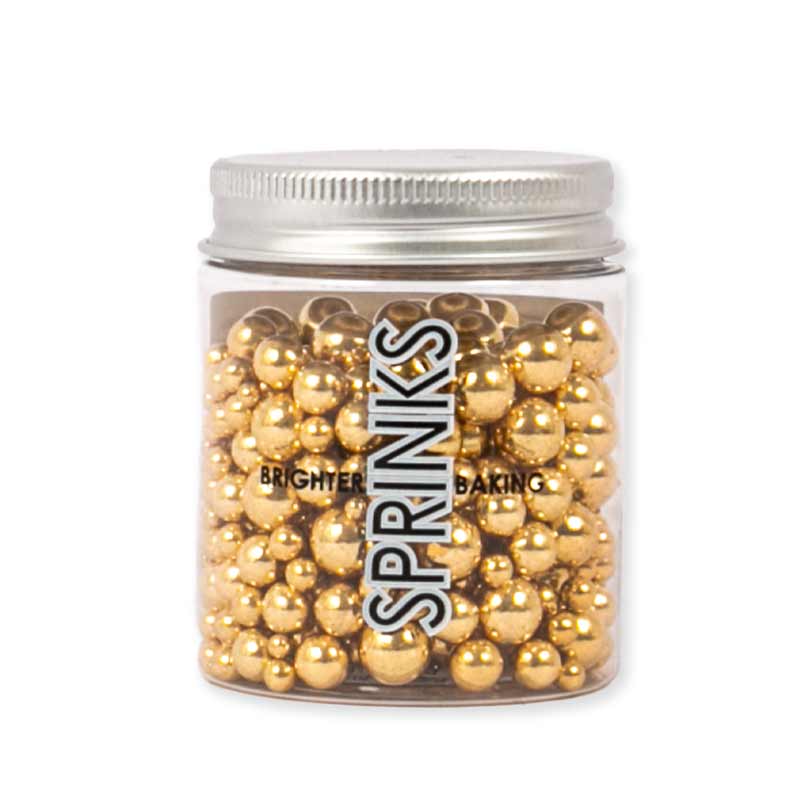 Bubble Bubble Shiny Gold Sprinkles 65g