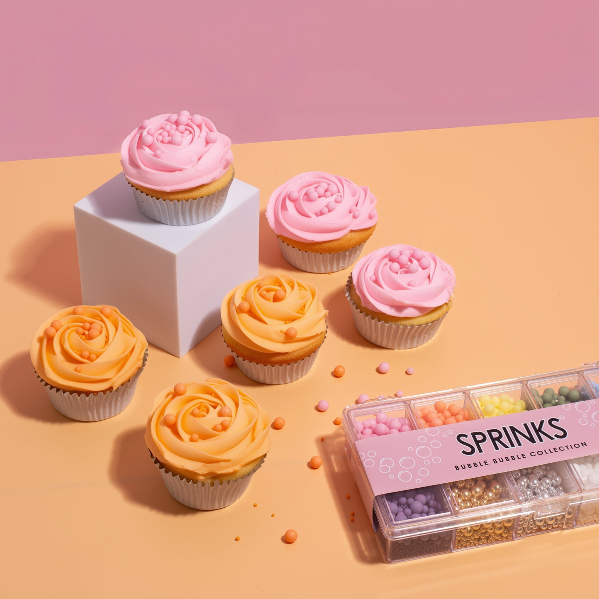 BUBBLE BUBBLE CAKE SPRINKLES COLLECTION Box (250g) - by Sprinks