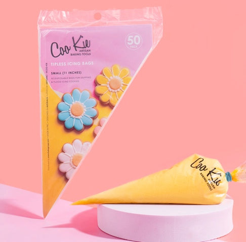 11inch Small Coo Kie Tipless Icing Bags 50 Pack