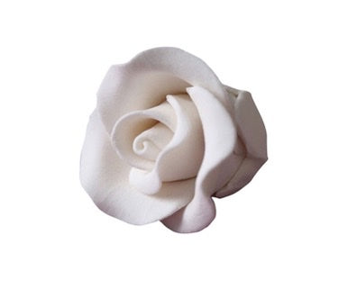 Sugar Tea Rose WHITE Spray small