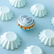 Bloom Pastel Blue Baking Cups 24 Pack