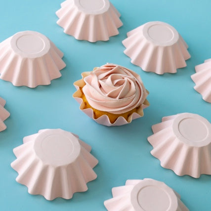 Bloom Pastel Pink Baking Cups 24 Pack