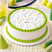 Tennis Edible Image Template