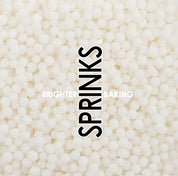 Cachous 4mm Matte White 65g