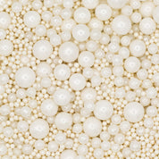 Pro Series Pearl White Bubble Bubble Sprinkles 2kg