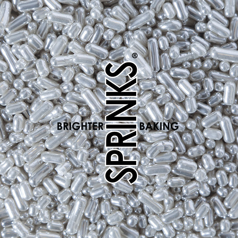 SPRINKS Metallic Jimmies SILVER 50g