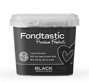 Fondtastic Black 1kg Fondant