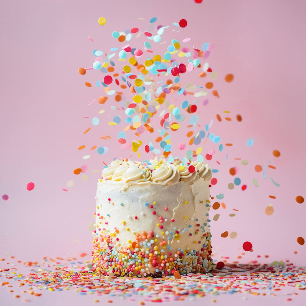 Wafer Decorations Rainbow Mix 9g