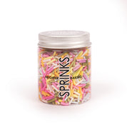 SUGAR FREE Natural Coloured Jimmies - Pastel RAINBOW 60g