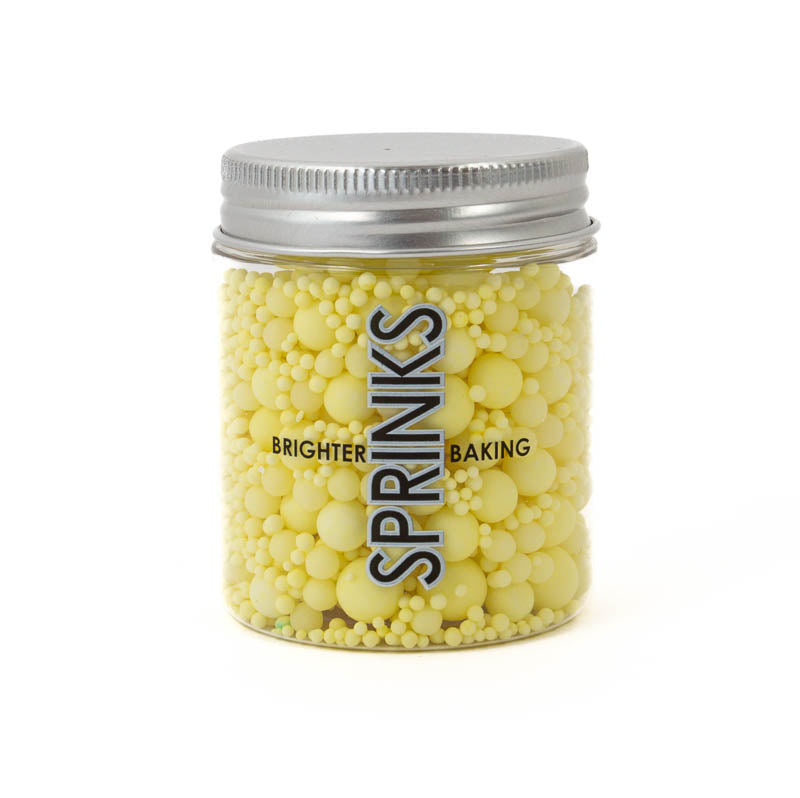 Bubble Bubble Pastel Lemon Sprinkles 75g