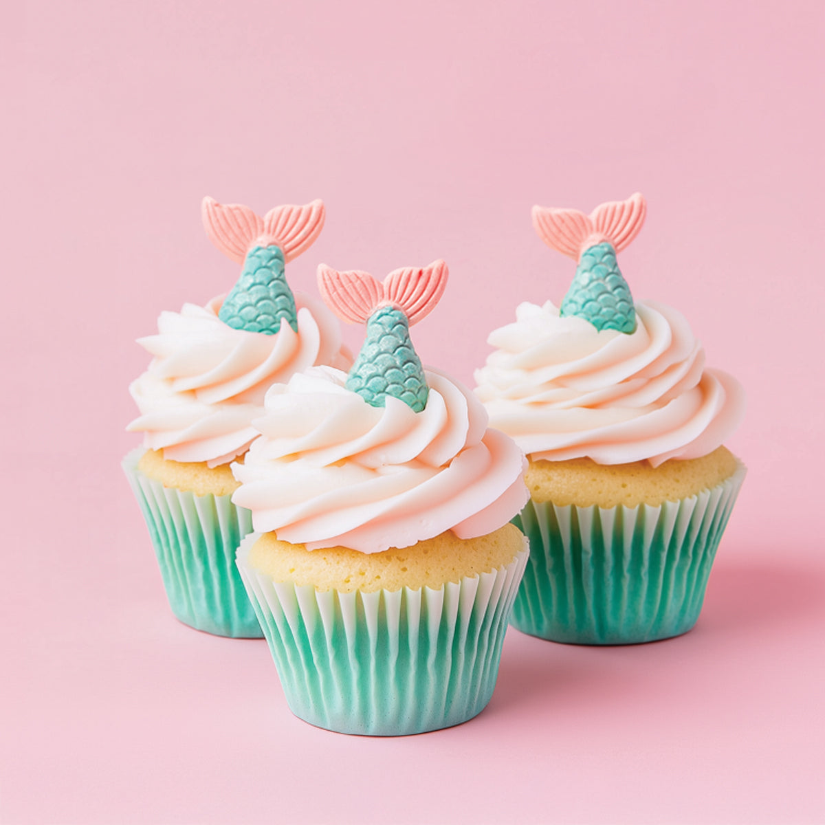 Mermaid Tales Icing Decorations 8 pieces