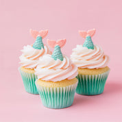 Mermaid Tales Icing Decorations 8 pieces