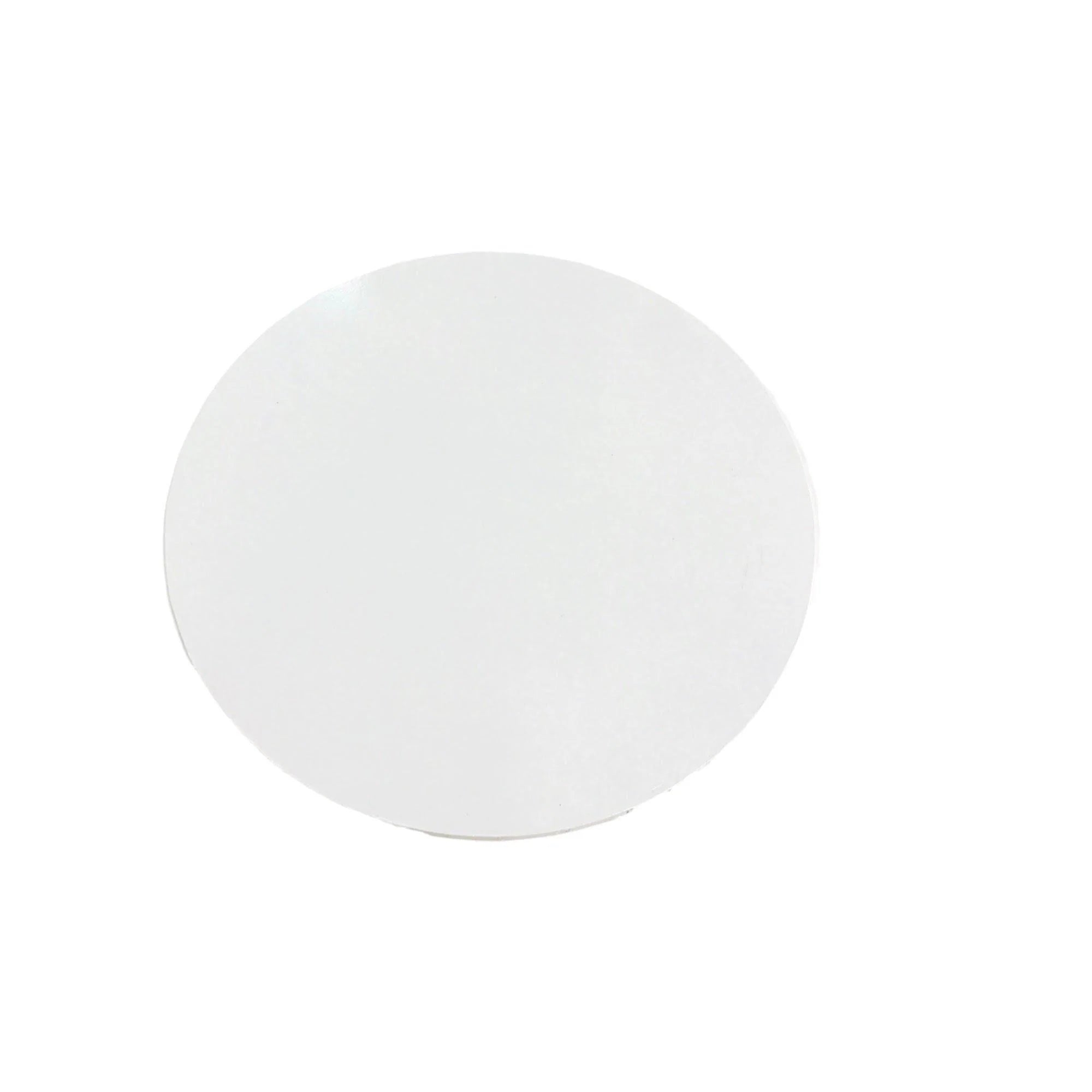 ROUND 8 INCH WHITE MDF DRUM BOARD