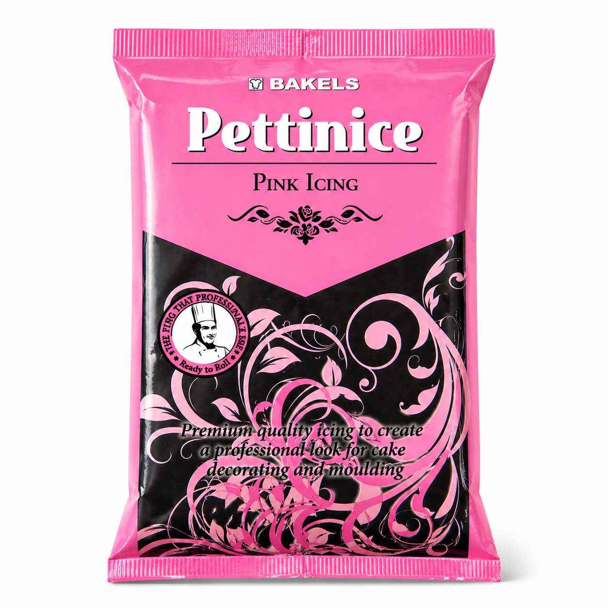 Bakels Pink Fondant Icing 750g