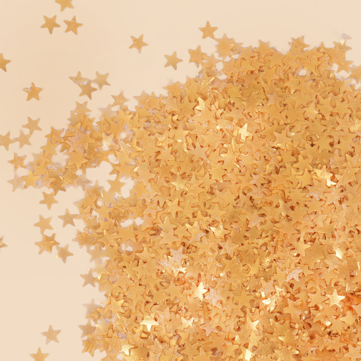 Gold Glitter Star Shapes (1g)