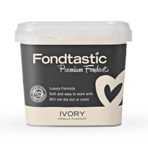 Fondtastic Ivory 1kg Premium Fondant