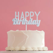 Happy Birthday Bubble Gum Cake Topper