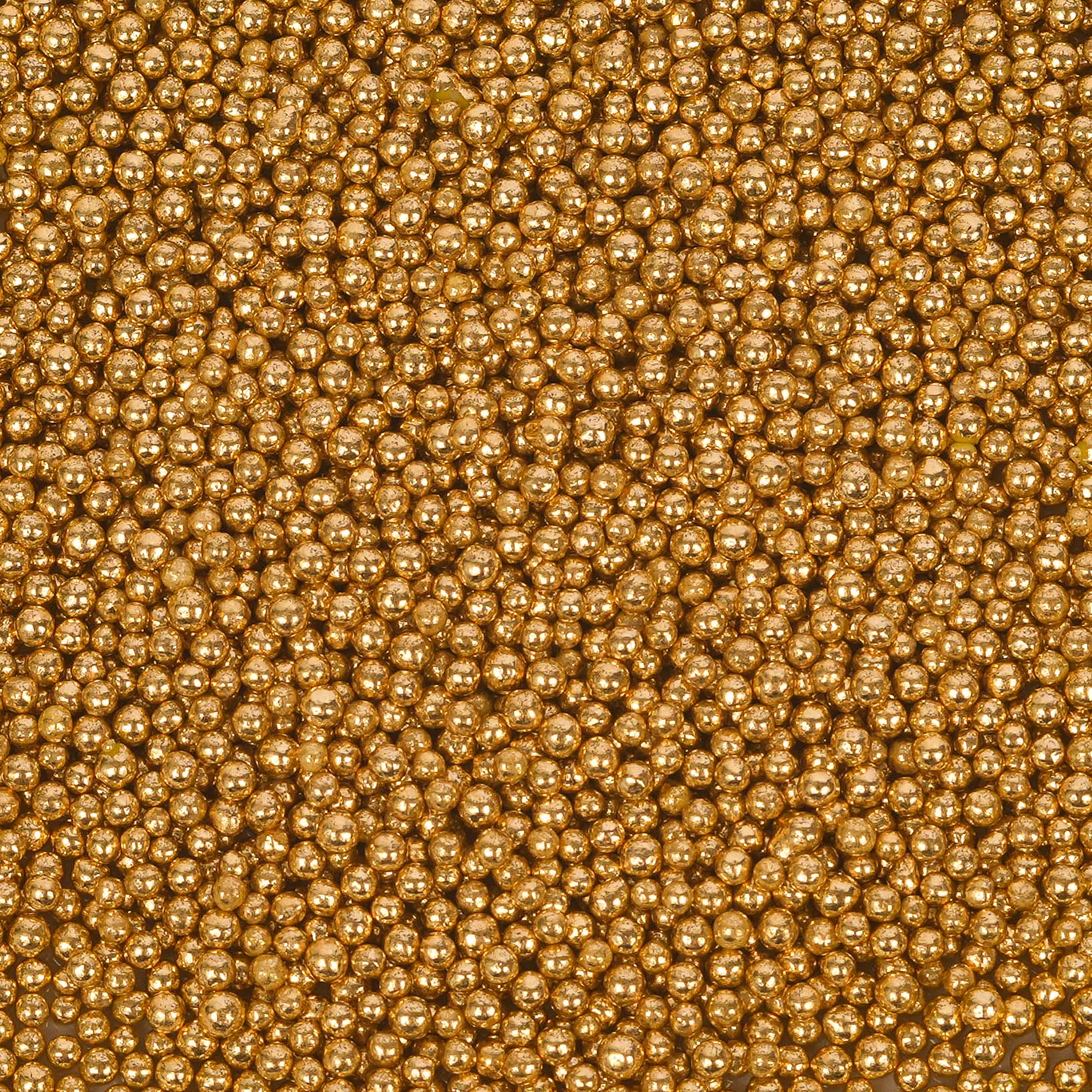 Crunchy Cachous 2mm Gold 75g