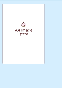 A4 Printed Image