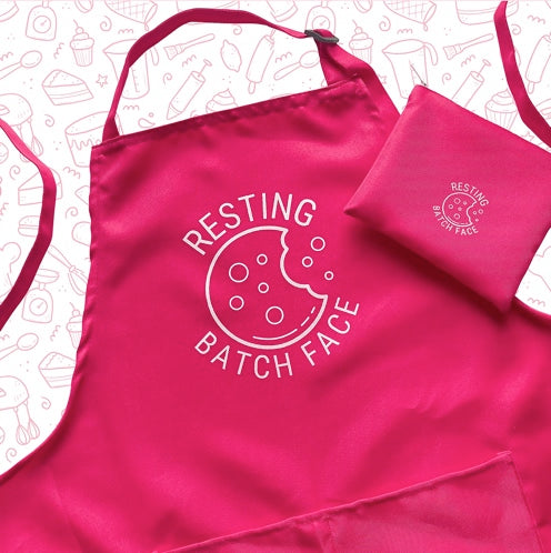 Savvy Apron BATCH FACE PINK
