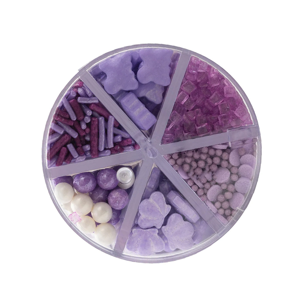 Sprinkles 6 Cell PURPLE MYSTIC Sprinkles (85g)