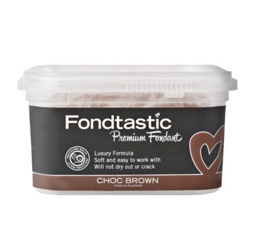 Fondtastic Choc Brown 250g Fondant