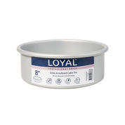 8inch Round Cake Tin 3 inches high (20cm)
