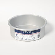 8inch Round Cake Tin 3 inches high (20cm)