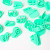 ALPHABET NUMBERS SET 40PCE