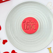 All You Need Is Love Embosser 60mm