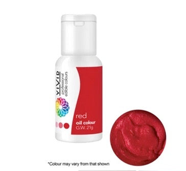 VIVID OIL COLOUR RED 21G