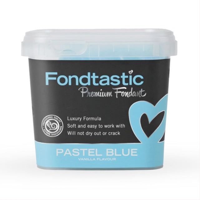 Fondtastic Pastel Blue 1kg Fondant