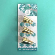 Basic Cupcake Piping Tip 3 Piece Set