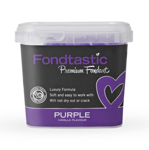 Fondtastic Purple 1kg Premium Fondant