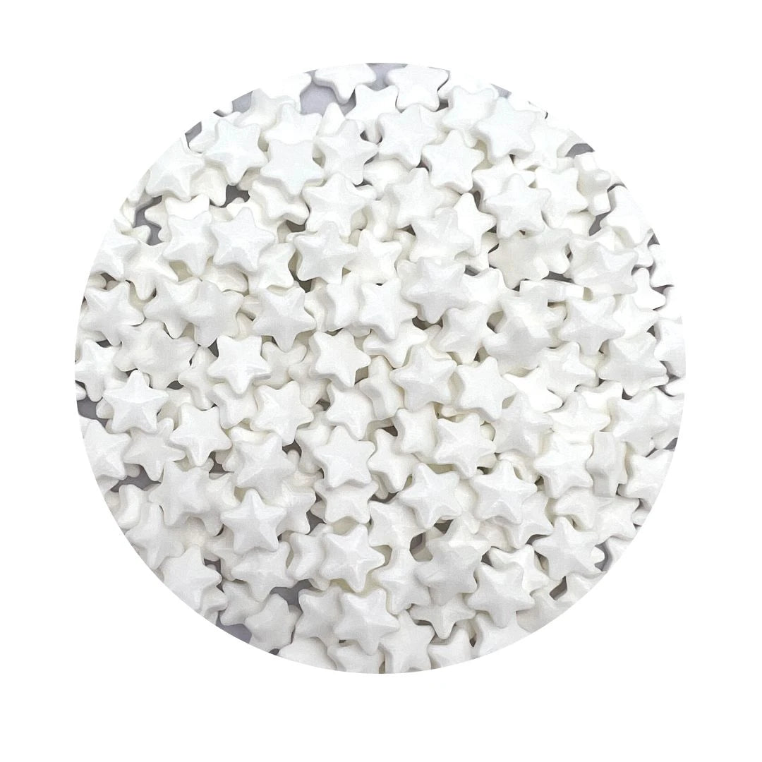 White Stars Candy Shapes 60g
