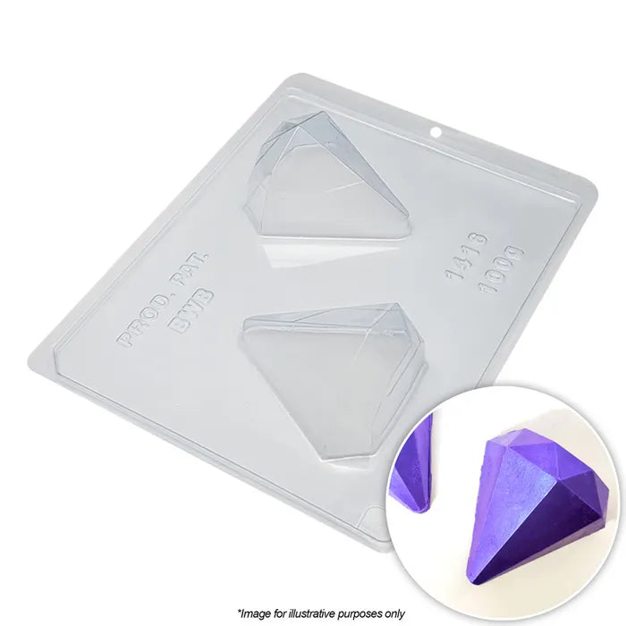 Diamond 100g Chocolate Mould 3 Pieces