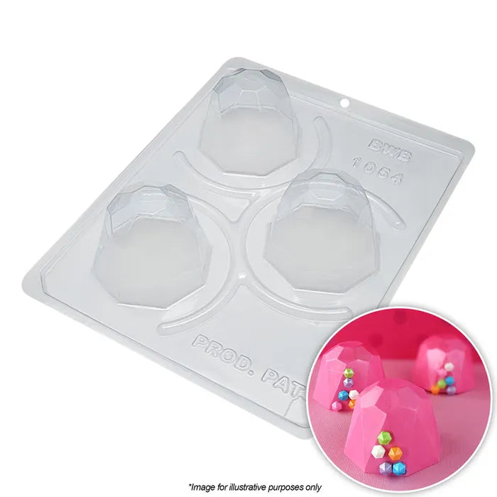 Diamond Truffle Chocolate Mould 3 Pieces