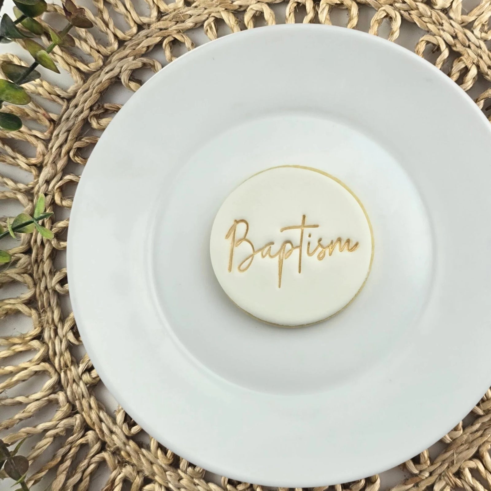 Baptism Embosser 60mm
