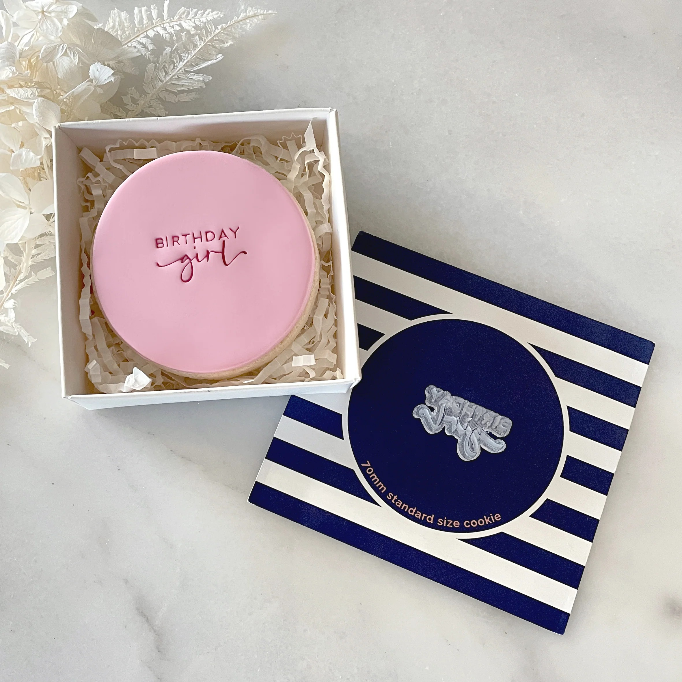 Birthday Girl Tiny Text Stamp