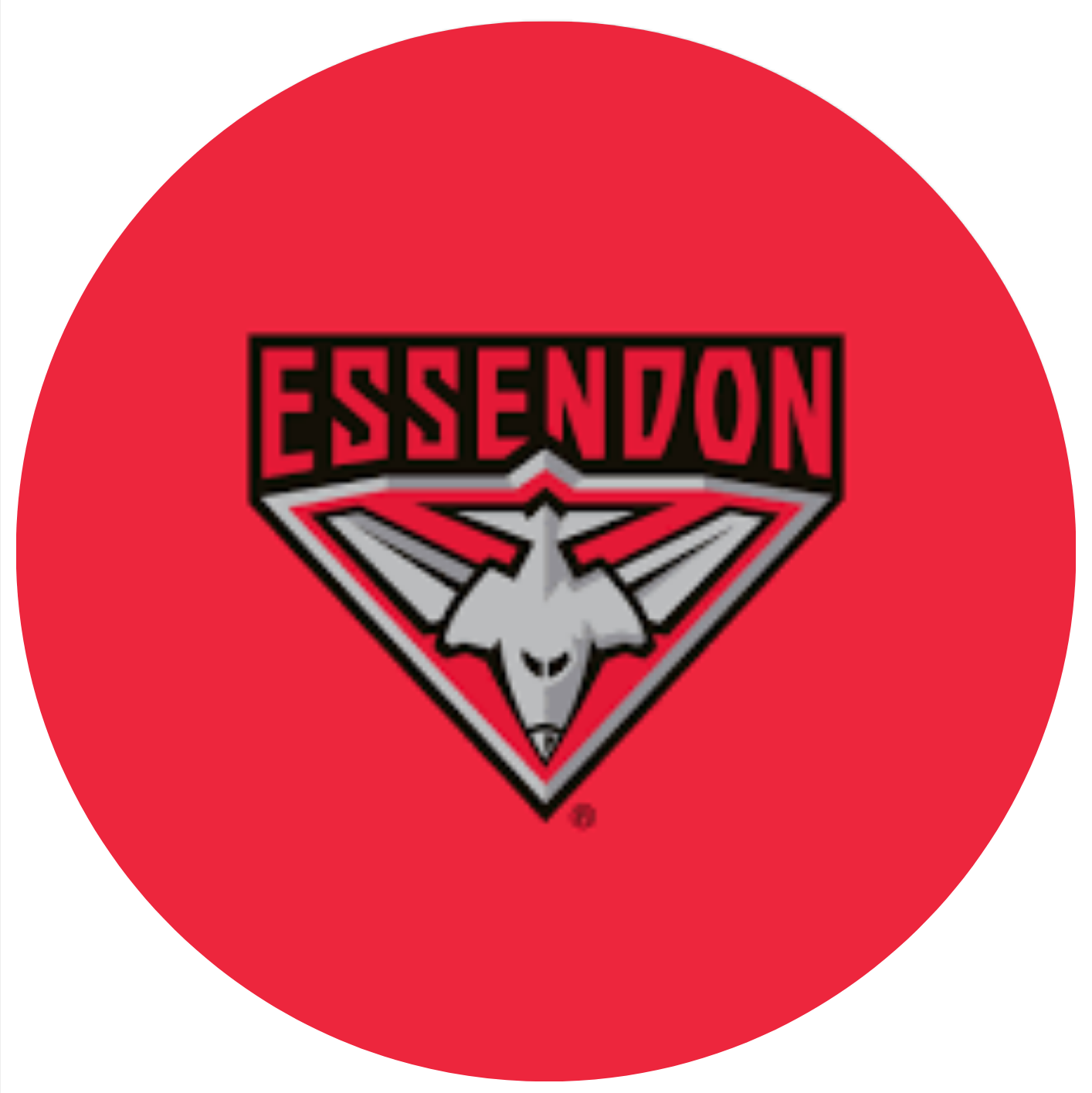 Bombers Logo 8 Inch Round Edible Images