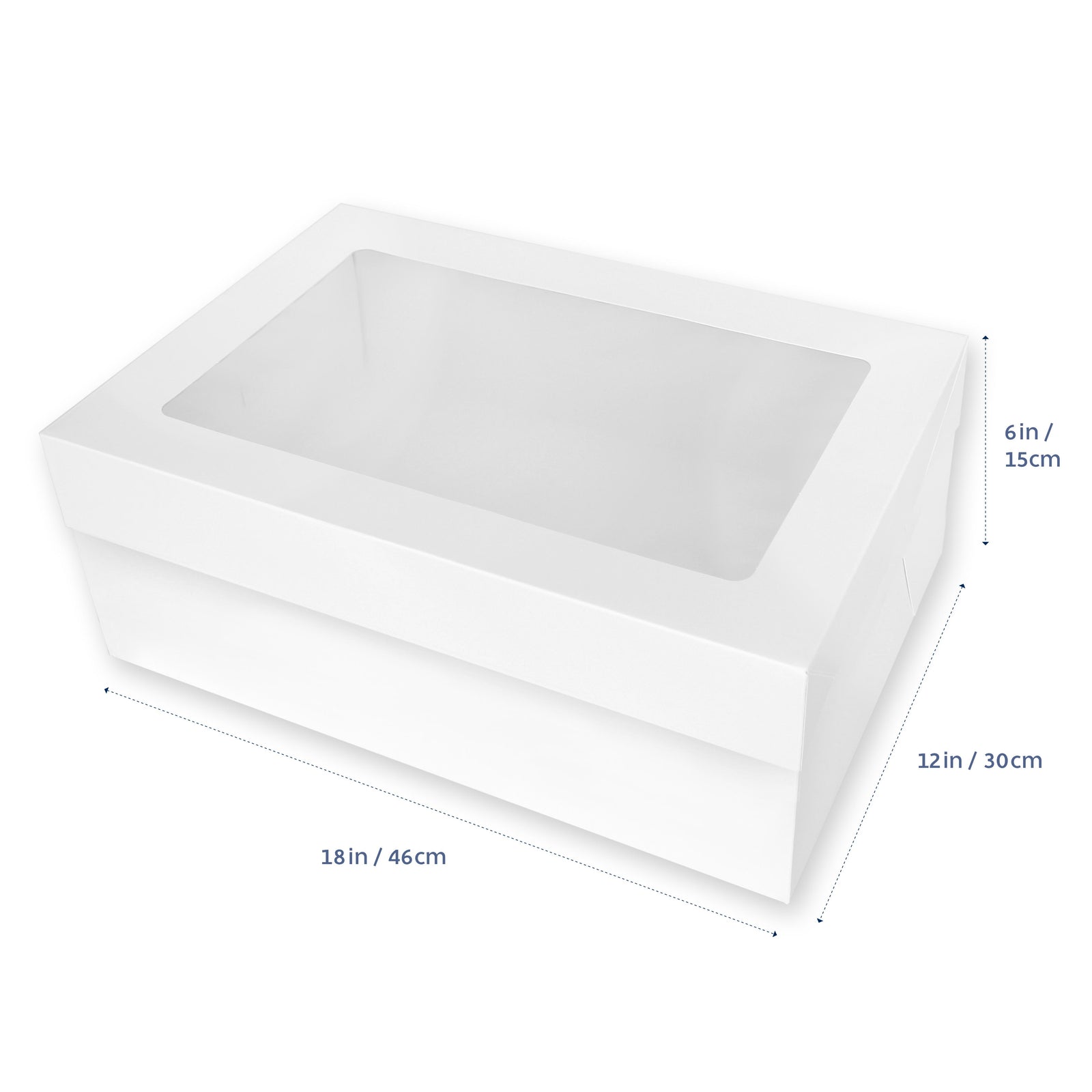 Loyal Rectangle Box 18 inch x 12 inch x 6 inch high