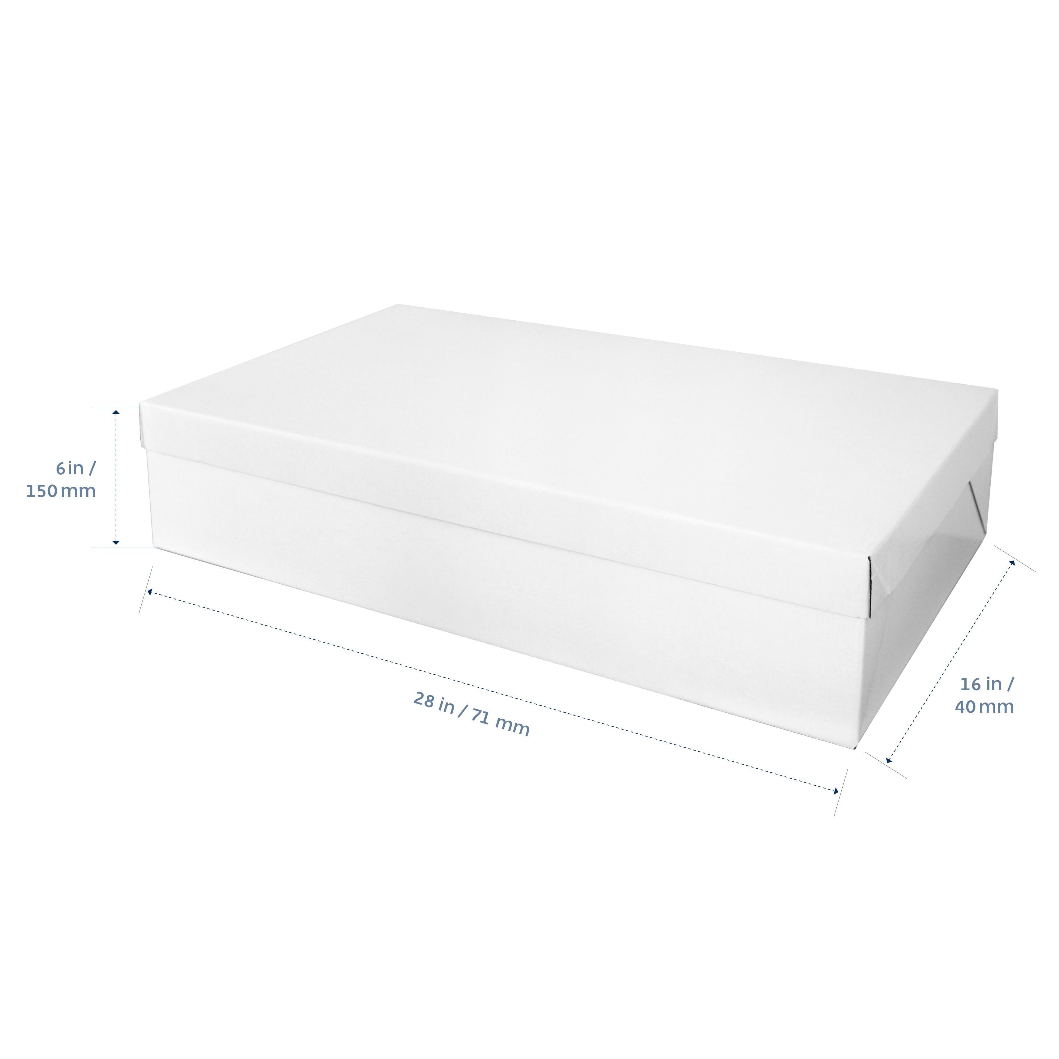 Rectangle Box Full Slab 28 inch x 16 inch x 6 inch high | Cake ...