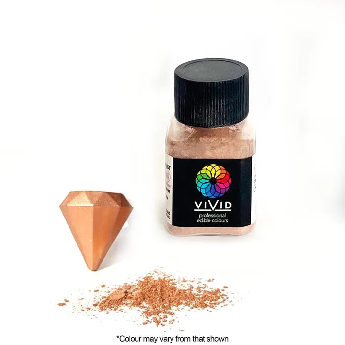 VIVID CHAMPAGNE EDIBLE METALLIC DUST 10G